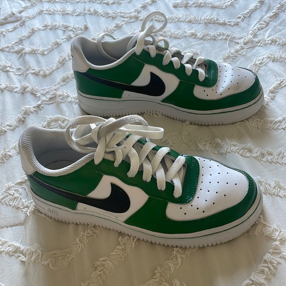 Nike Air Force shoes hand painted